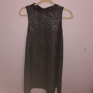 High neck fun sparkle dress